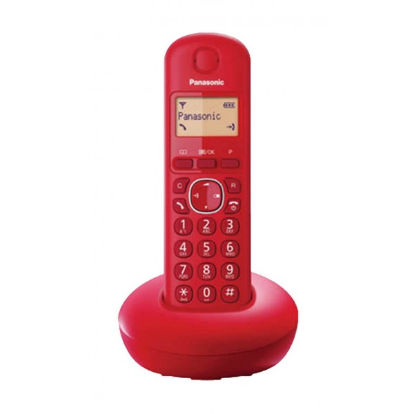 Ασύρματο Ψηφιακό Τηλέφωνο Panasonic KX-TGB210GRR Κόκκινο 